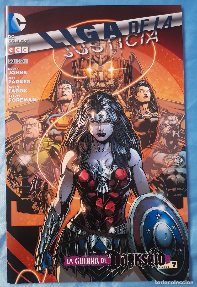 C&oacute;mics: Liga De La Justicia - La Guerra de Darkseid - Coleccion Completa de 10 Comics - DC- ECC - Foto 7