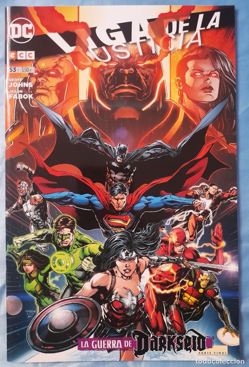 C&oacute;mics: Liga De La Justicia - La Guerra de Darkseid - Coleccion Completa de 10 Comics - DC- ECC - Foto 10