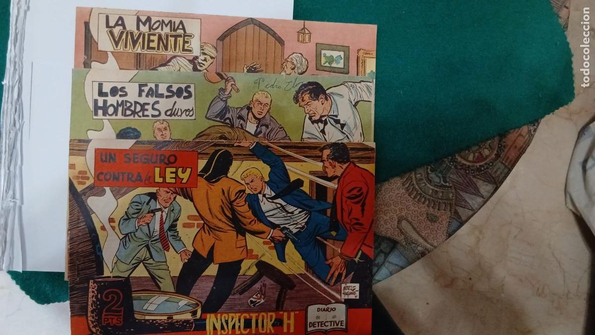C&oacute;mics: Inspector H 2, 24 y 32 en perfecto estado Bolsa JJ - Foto 1