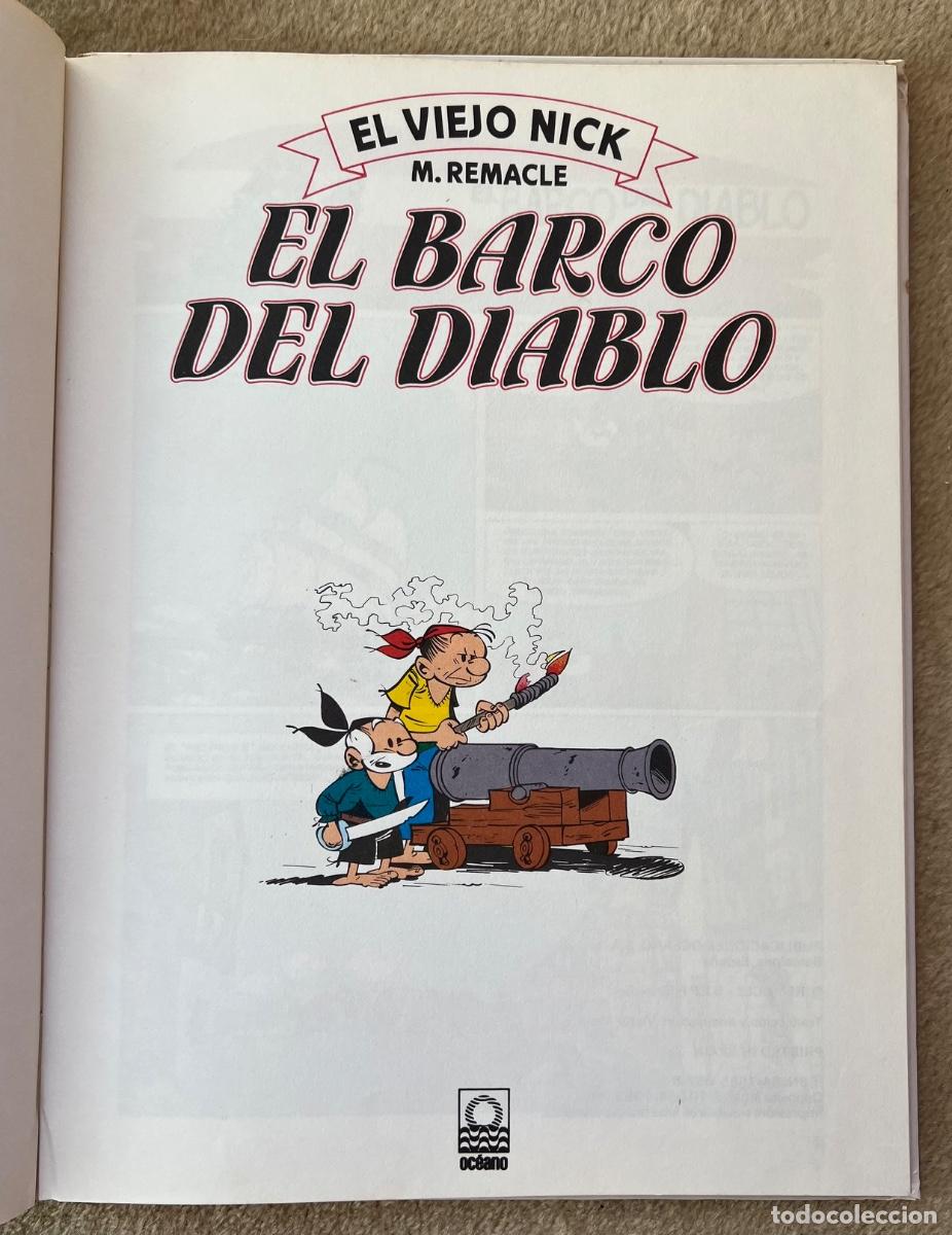 C&oacute;mics: El viejo Nick N&deg; 2 -.El barco del diablo - M. Remacle - A&ntilde;o 1983 - Foto 2