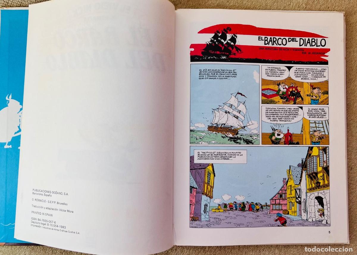 C&oacute;mics: El viejo Nick N&deg; 2 -.El barco del diablo - M. Remacle - A&ntilde;o 1983 - Foto 3
