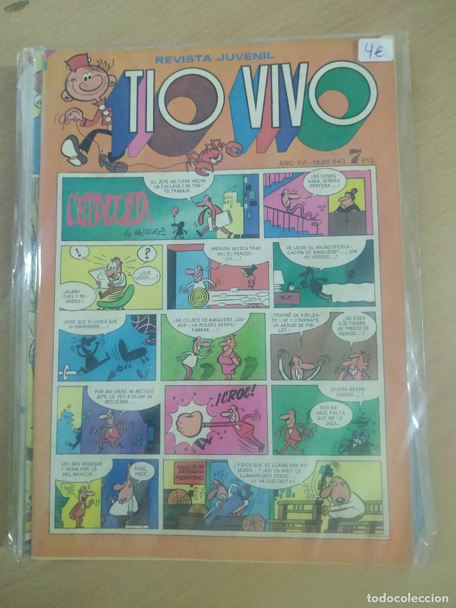C&oacute;mics: COMIC TIO VIVO EDITORIAL BRUGUERA NUMERO 644 - Foto 1