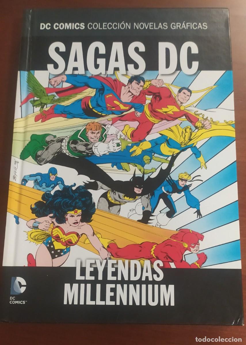 C&oacute;mics: Sagas DC 1: Leyendas, Millenium! Colecci&oacute;n novelas gr&aacute;ficas DC comics Salvat. ECC - Foto 1