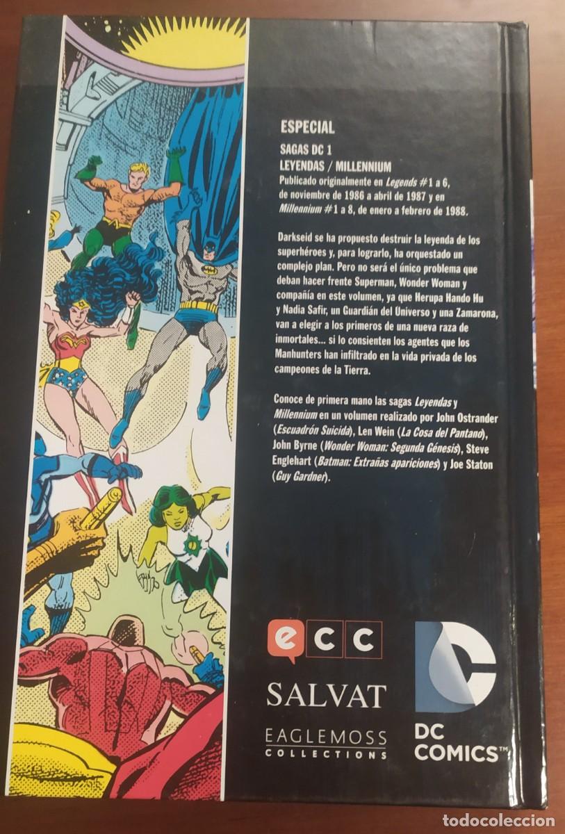 C&oacute;mics: Sagas DC 1: Leyendas, Millenium! Colecci&oacute;n novelas gr&aacute;ficas DC comics Salvat. ECC - Foto 2