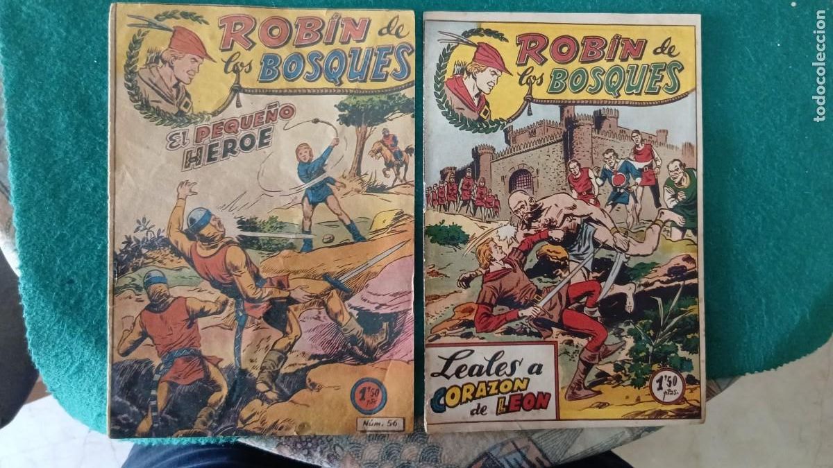 C&oacute;mics: Robin de los bosques 11 y 56 Bolsa JJ - Foto 1