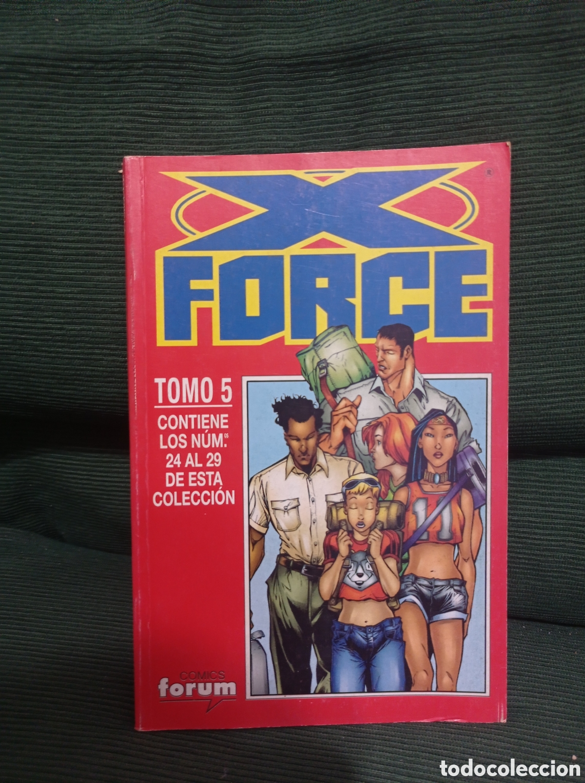 C&oacute;mics: X FORCE TOMO 5 DEL 24 AL 29, RETAPADO, BUEN ESTADO - Foto 1