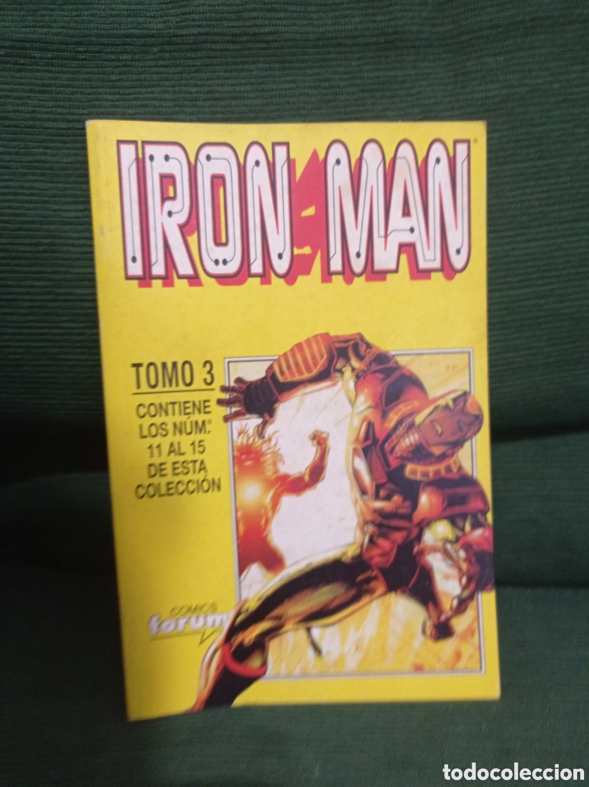 C&oacute;mics: IRON MAN, TOM0 3, DEL 11 AL 15 RETAPADO, BUEN ESTADO