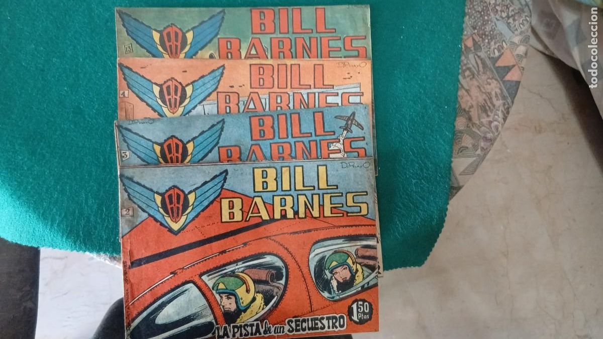 C&oacute;mics: Bill Barnes 2, 3, 4 y 13 Bolsa JJ - Foto 1