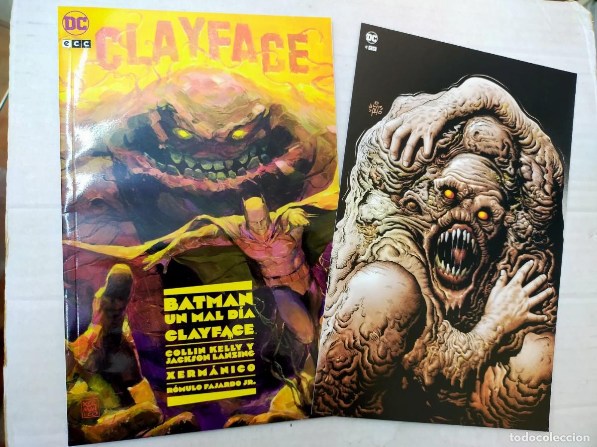 C&oacute;mics: BATMAN UN MAL D&Iacute;A: CLAYFACE, de Kelly y Lanzing. CON L&Aacute;MINA. ECC - Foto 1