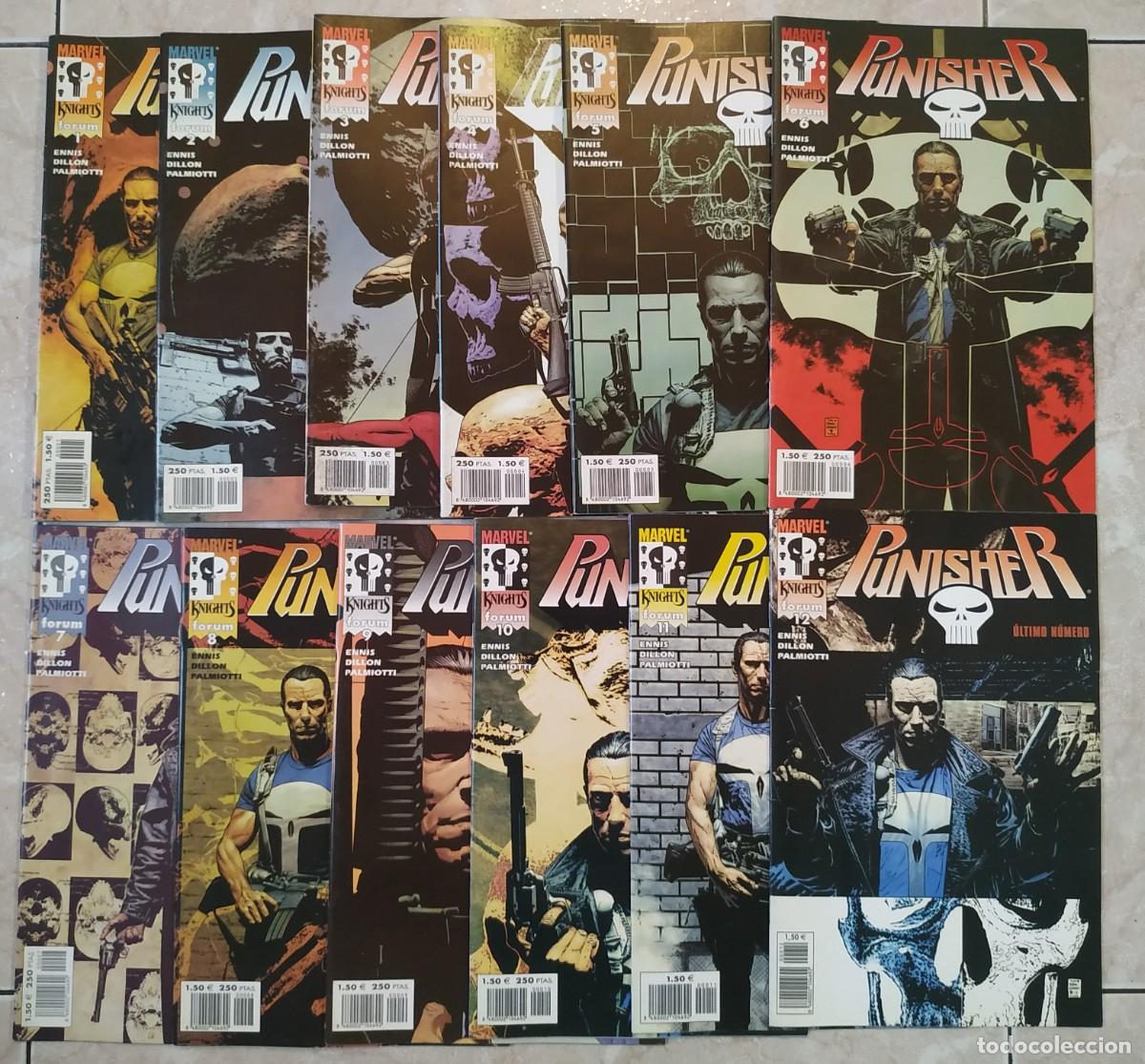 C&oacute;mics: COMIC PUNISHER MARVEL KNIGHTS N&ordm; 1 A 12 - 12 NUMEROS CONSECUTIVOS - Foto 1