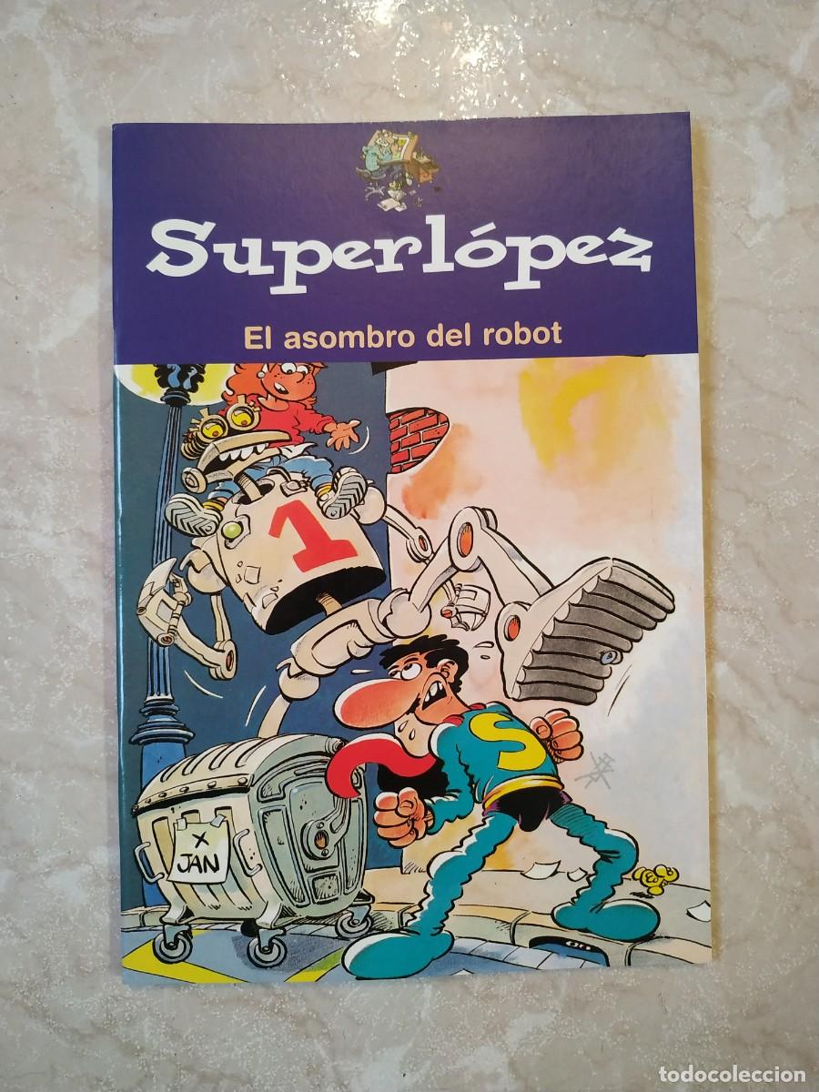 C&oacute;mics: COMIC SUPERL&Oacute;PEZ , EL ASOMBRO DEL ROBOT , R&Uacute;STICA , EDICIONES B - Foto 1