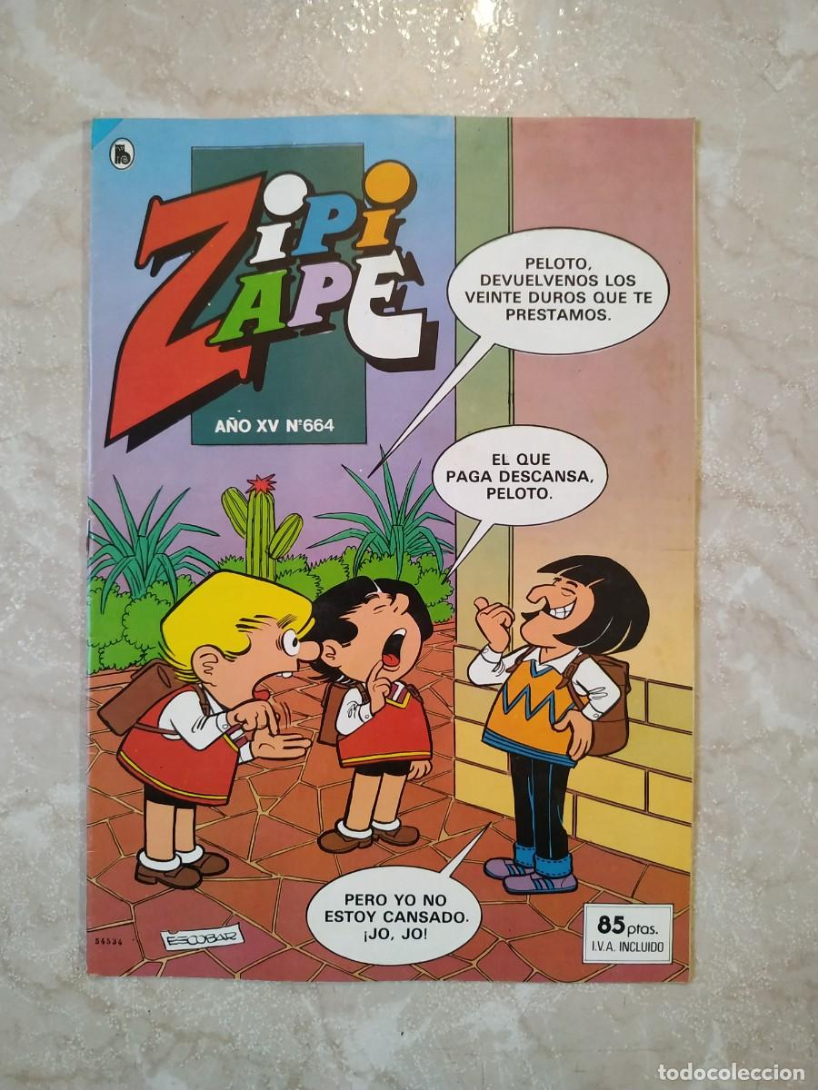 C&oacute;mics: COMIC ZIPI Y ZAPE. N&ordm; 664. BRUGUERA - Foto 1