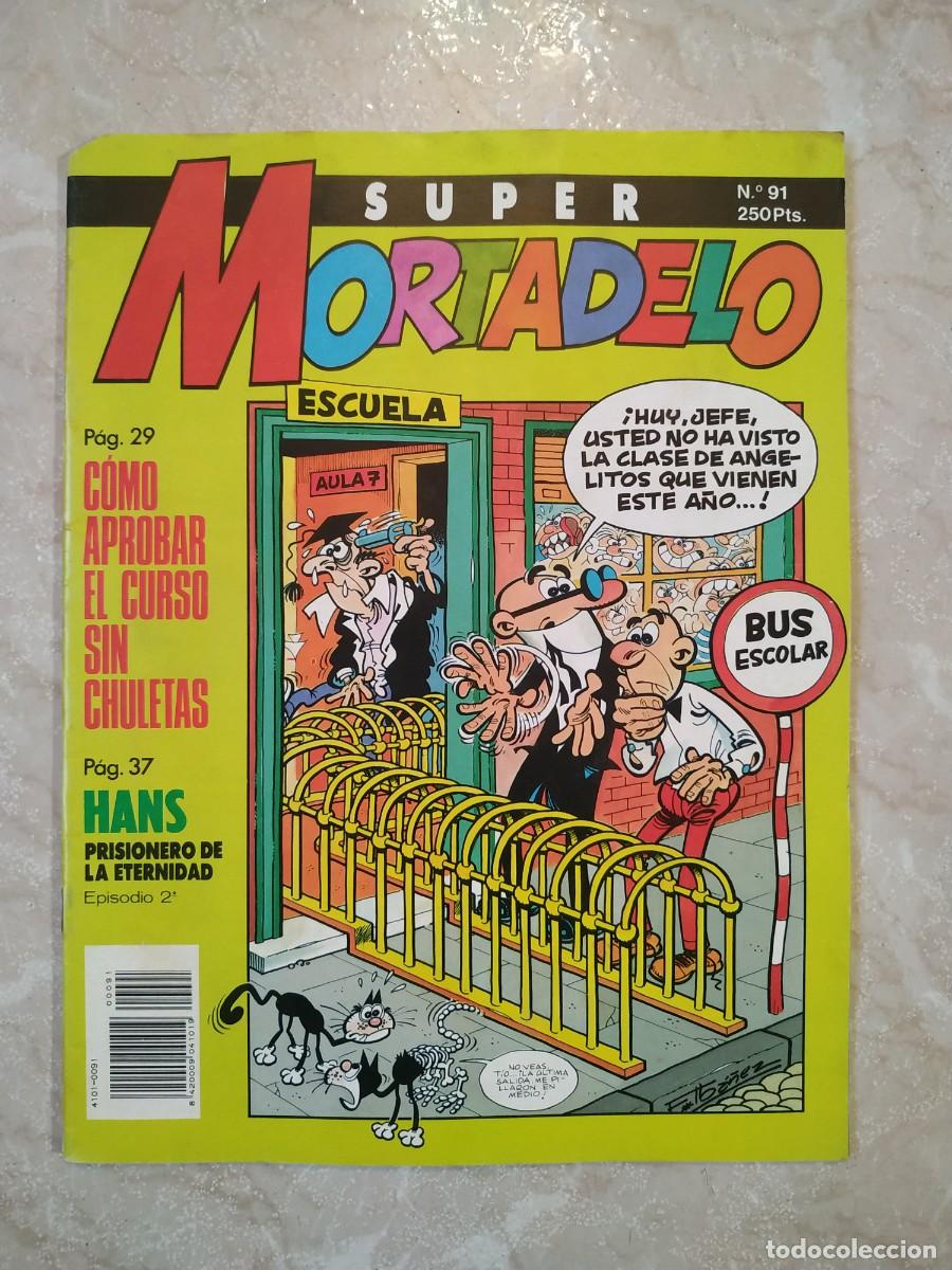 C&oacute;mics: COMIC SUPER MORTADELO, N&ordm; 91. EDICIONES B - Foto 1