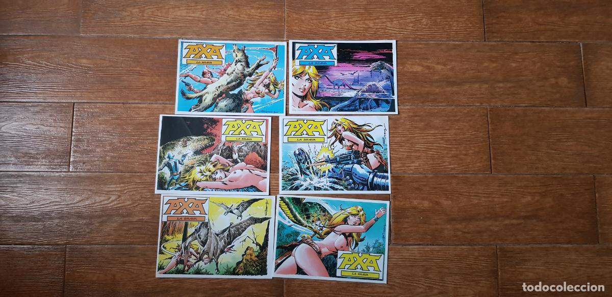 C&oacute;mics: AXA, LA BRAVA COLECCI&Oacute;N COMPLETA 6 NUMEROS - Foto 1