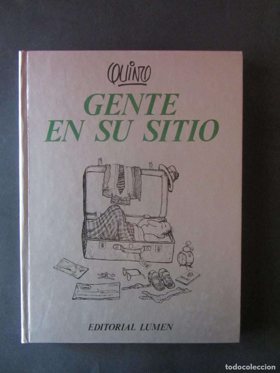 C&oacute;mics: GENTE EN SU SITIO. QUINO. ED. LUMEN 1&ordf;ED. 1978 - Foto 1