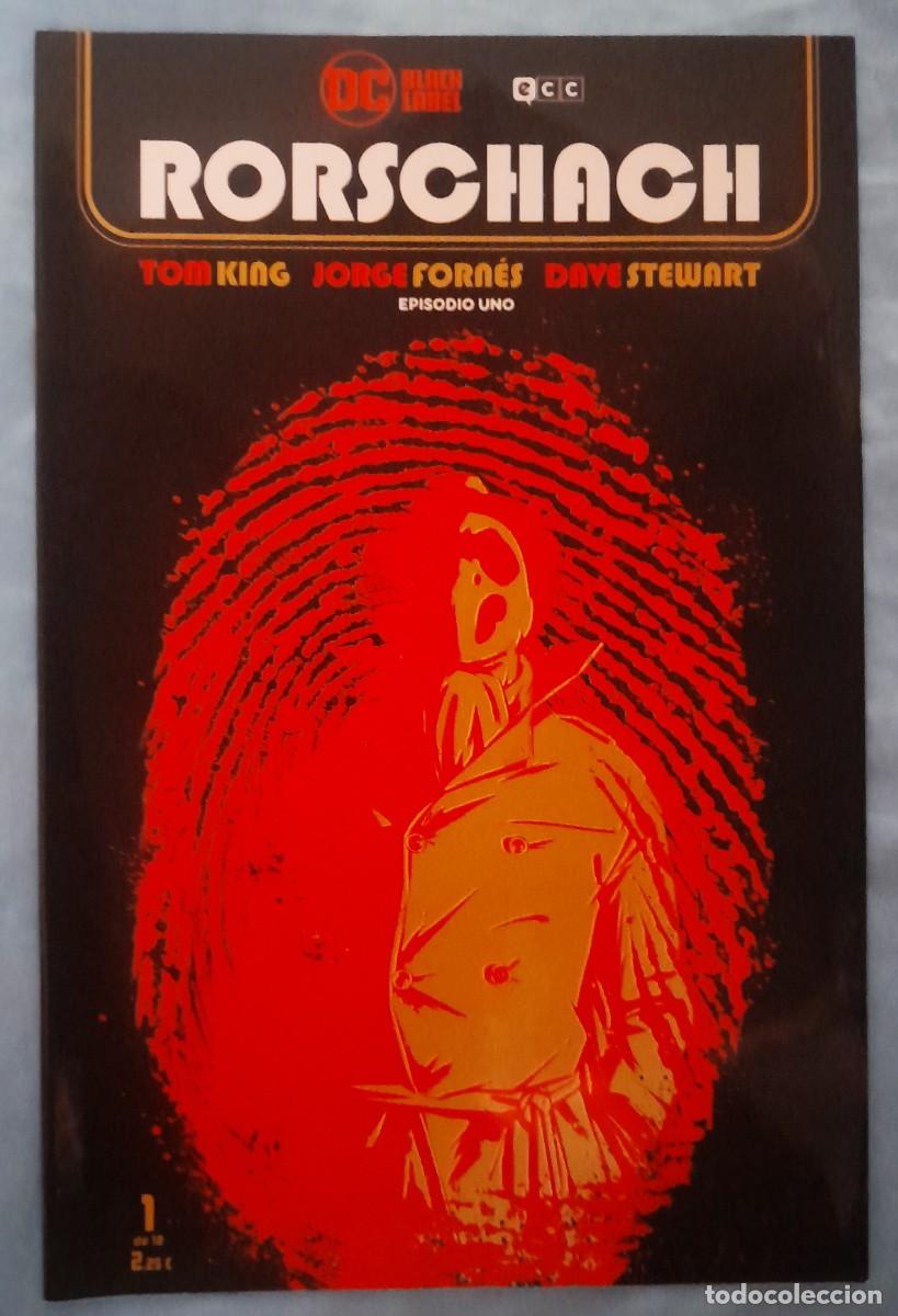 C&oacute;mics: Rorschach - Tom King / Jorge Fornes / Dave Stewart - Serie Completa De 12 Numeros - DC Comics - ECC - Foto 1