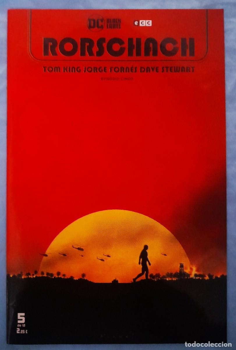 C&oacute;mics: Rorschach - Tom King / Jorge Fornes / Dave Stewart - Serie Completa De 12 Numeros - DC Comics - ECC - Foto 5
