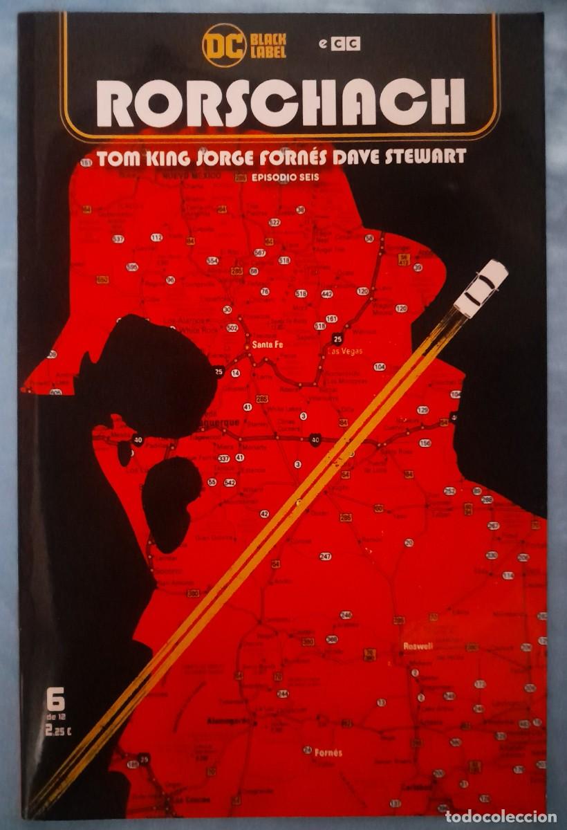 C&oacute;mics: Rorschach - Tom King / Jorge Fornes / Dave Stewart - Serie Completa De 12 Numeros - DC Comics - ECC - Foto 6