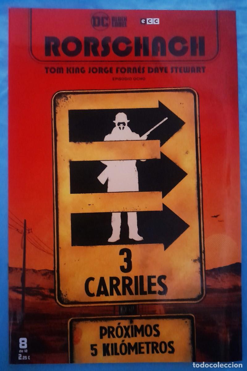 C&oacute;mics: Rorschach - Tom King / Jorge Fornes / Dave Stewart - Serie Completa De 12 Numeros - DC Comics - ECC - Foto 8