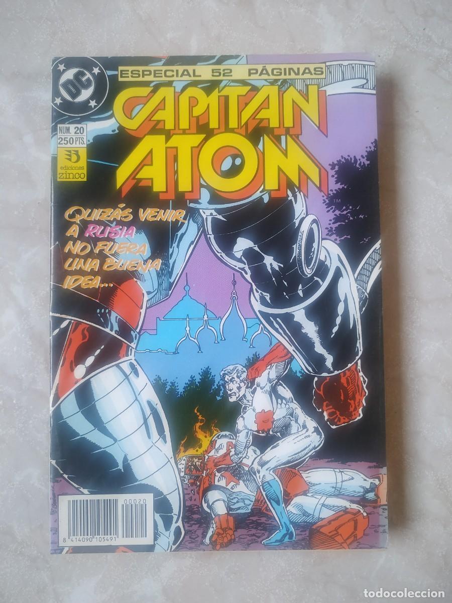 C&oacute;mics: COMIC ZINCO DC CAPITAN ATOM NUMERO 15 Y 20 BUEN ESTADO - Foto 1