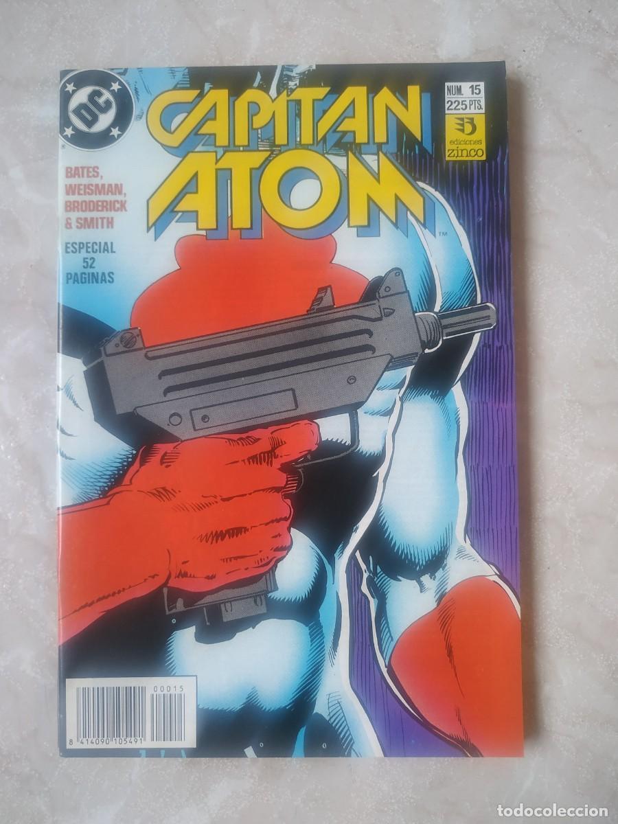 C&oacute;mics: COMIC ZINCO DC CAPITAN ATOM NUMERO 15 Y 20 BUEN ESTADO - Foto 2
