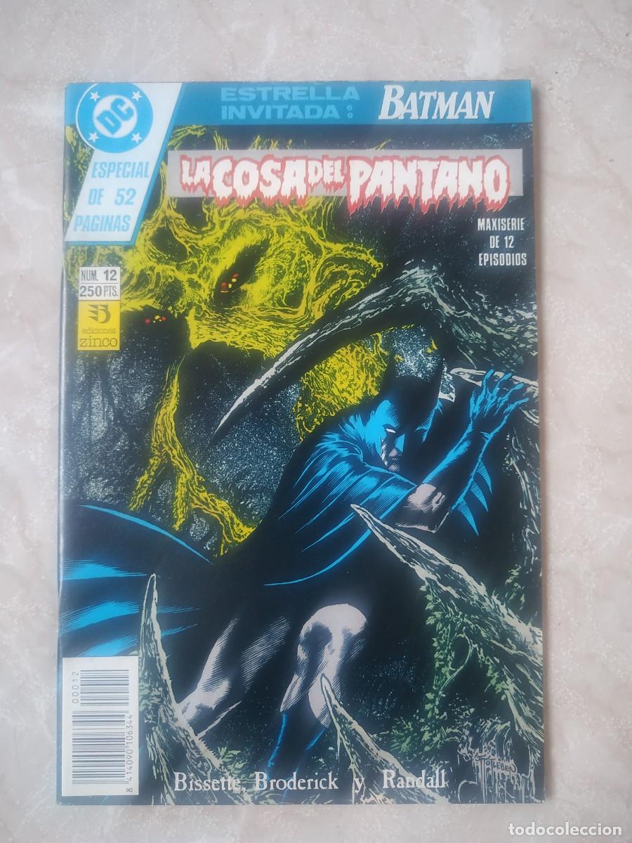 C&oacute;mics: COMIC LA COSA DEL PANTANO : ESTRELLA INVITADA BATMAN - 52 PAGINAS - EDICIONES ZINCO - Foto 1
