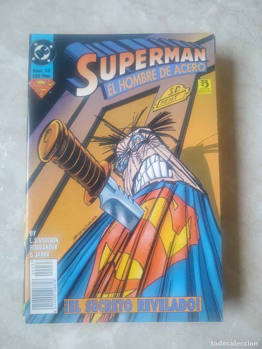 C&oacute;mics: COMIC SUPERMAN EL HOMBRE DE ACERO 33 - Foto 1