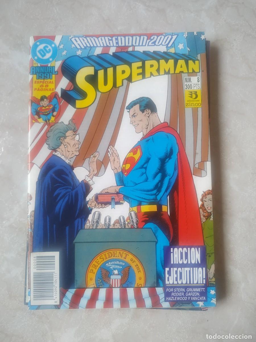 C&oacute;mics: COMIC ARMAGEDON 2001 SUPERMAN N&ordm; 8 EXTRA 68 PAG - Foto 1