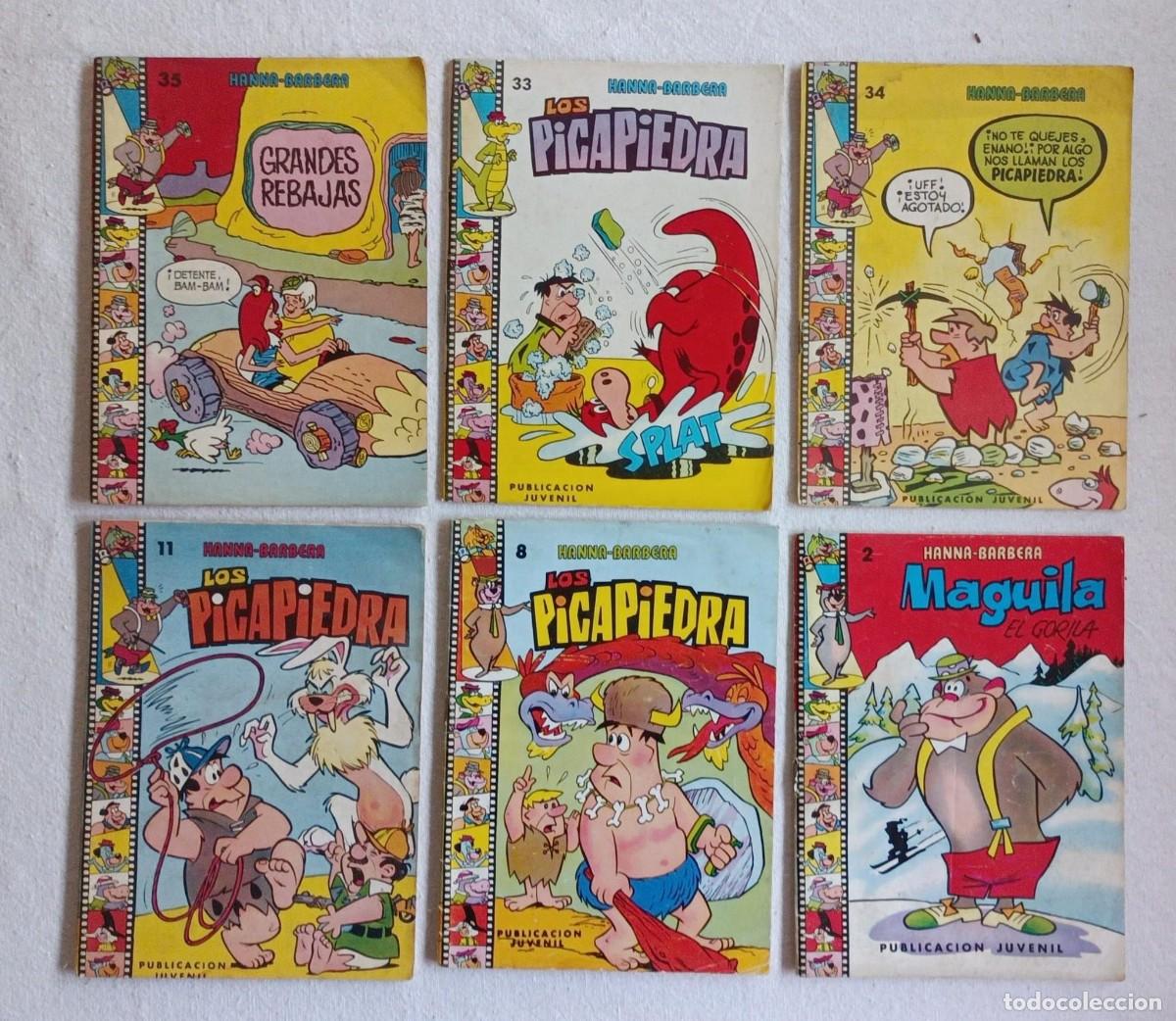 C&oacute;mics: Comic Hanna-Barbera, Picapiedra, Maguila etc X7. - Foto 1
