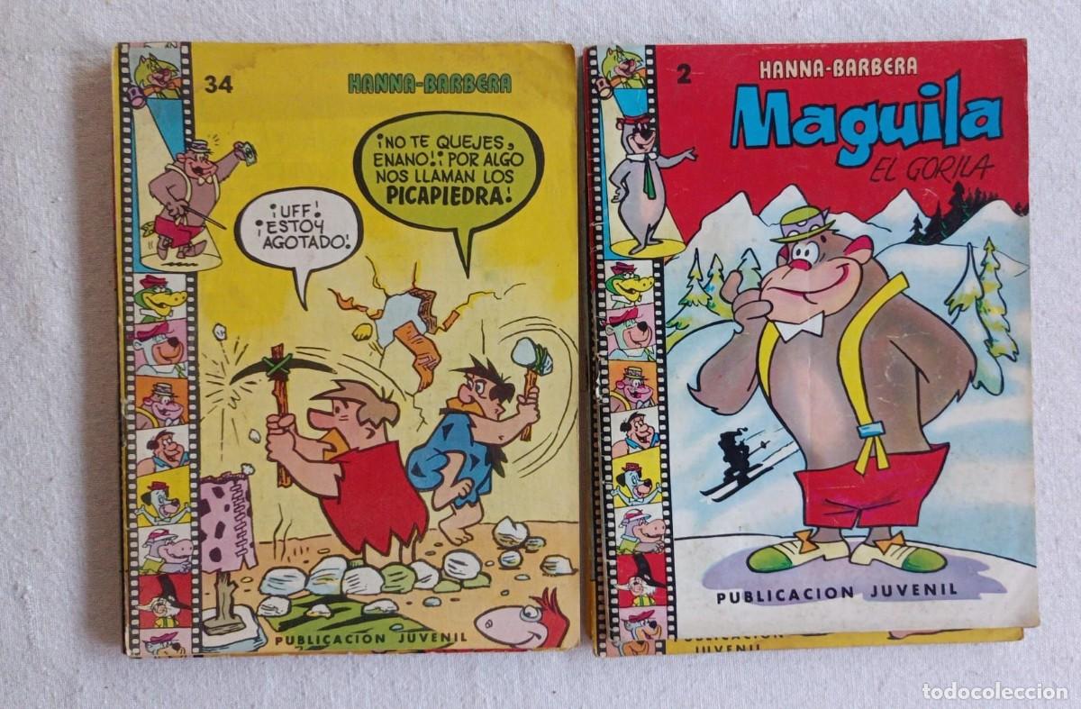C&oacute;mics: Comic Hanna-Barbera, Picapiedra, Maguila etc X7. - Foto 4