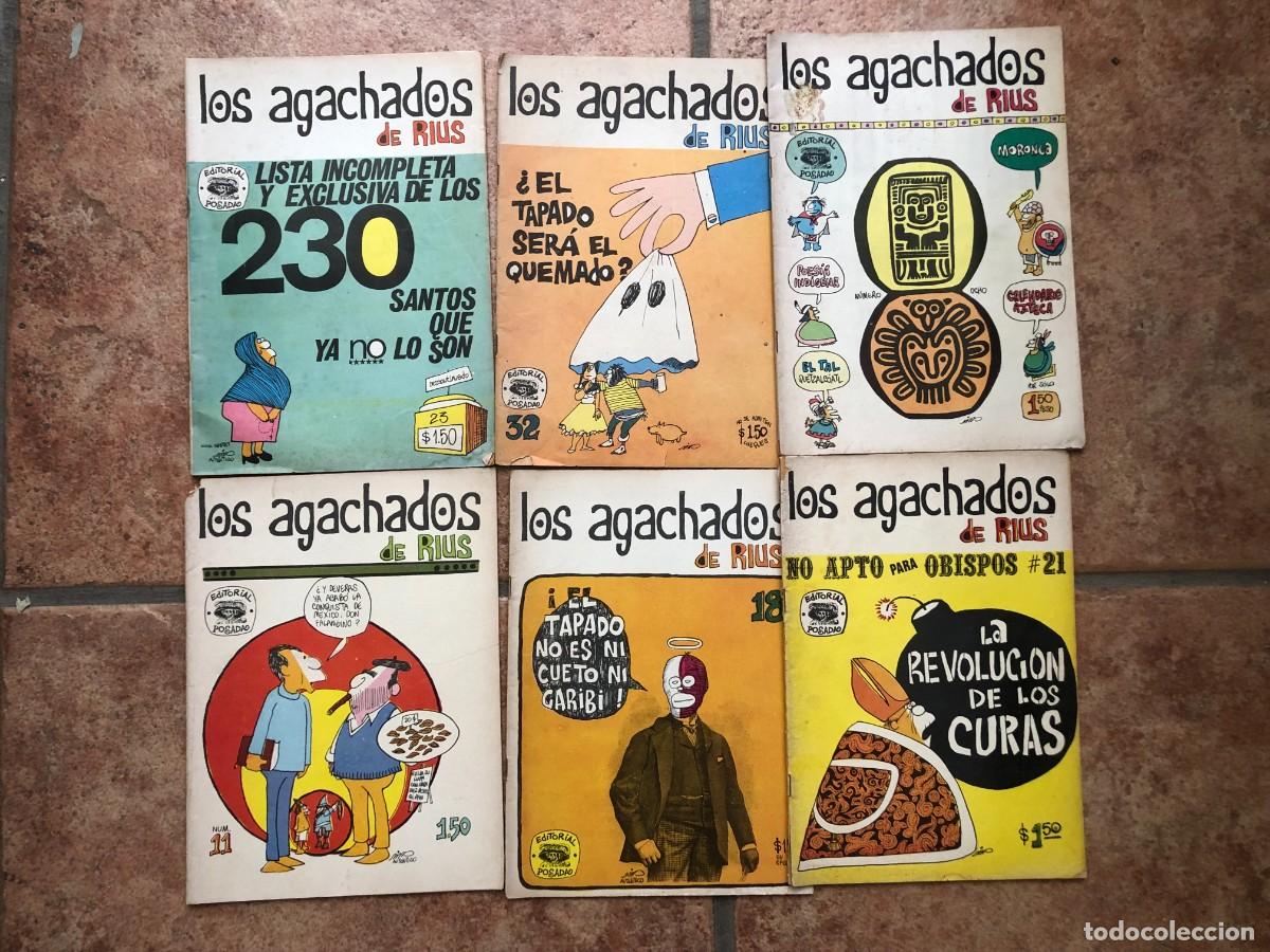 C&oacute;mics: 6 N&Uacute;MEROS DE LOS AGACHADOS DE RIUS. - Foto 1