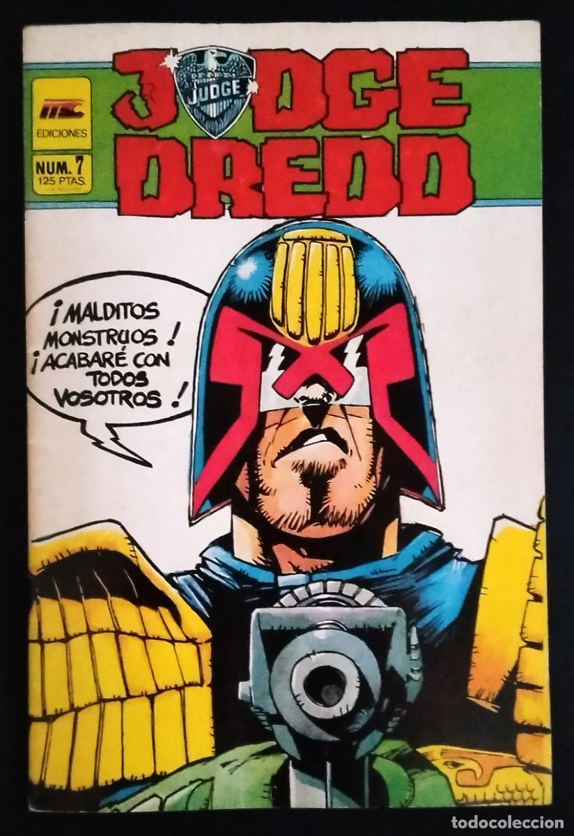 C&oacute;mics: C&Oacute;MIC * JUEZ DREDD *. EDITA: MC EDICIONES. A&Ntilde;O 1986. N&deg; 7. EXCELENTE ESTADO - Foto 1
