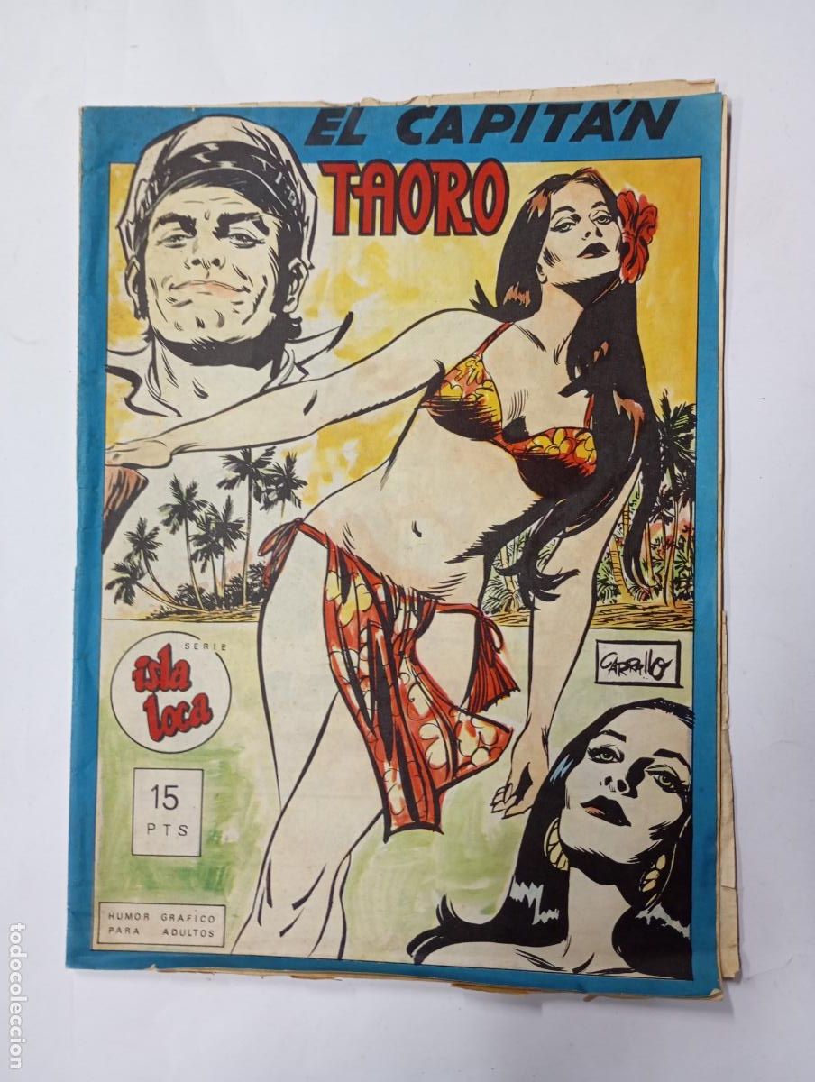 C&oacute;mics: EL CAPIT&Aacute;N TAORO SERIE ISLA LOCA - EDICIONES GRAFIMART. TDKR53 - Foto 1