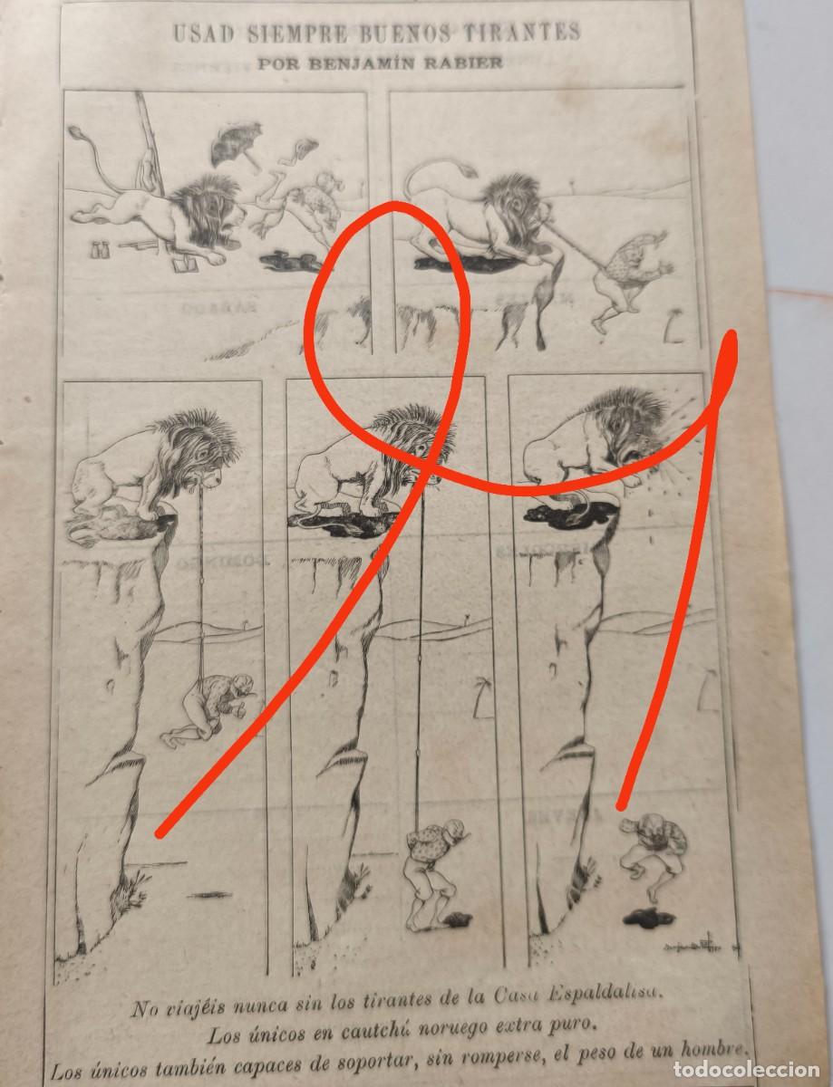 C&oacute;mics: VI&Ntilde;ETA DE BENJAMIN RABIER A&Ntilde;O 1902 - Foto 1
