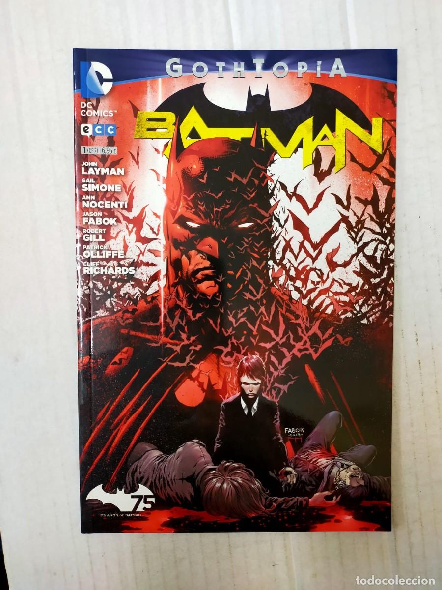 C&oacute;mics: BATMAN GOTHTOPIA n&ordm; 1. Layman, Simone, Nocenti, Fabok... ECC - Foto 1