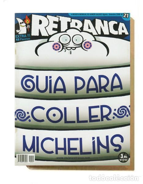 C&oacute;mics: �C804 - RETRANCA. N&ordm; 21. REVISTA DE HUMOR EN IDIOMA GALLEGO. COMIC. GALICIA.