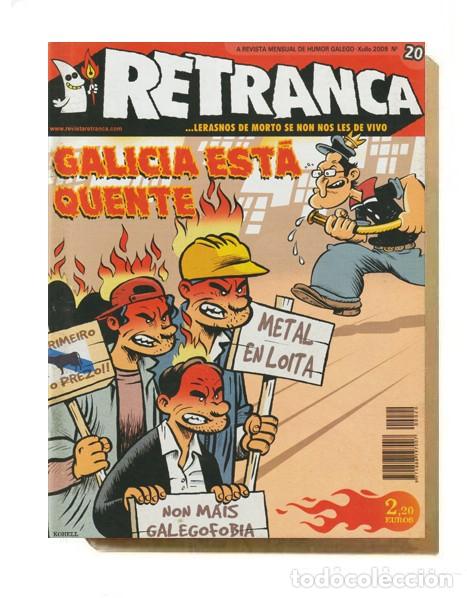 C&oacute;mics: �C805 - RETRANCA. N&ordm; 20. REVISTA DE HUMOR EN IDIOMA GALLEGO. COMIC. GALICIA.