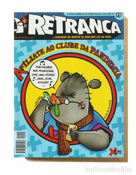 C&oacute;mics: �C806 - RETRANCA. N&ordm; 19. REVISTA DE HUMOR EN IDIOMA GALLEGO. COMIC. GALICIA.