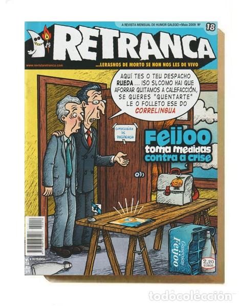 Comics: �C807 - RETRANCA. N&ordm; 18. REVISTA DE HUMOR EN IDIOMA GALLEGO. COMIC. GALICIA.
