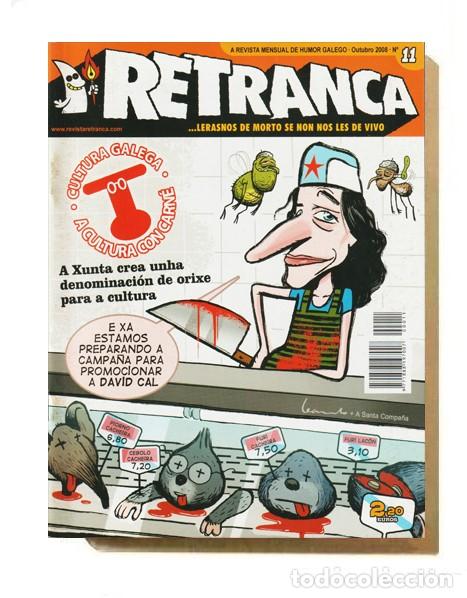C&oacute;mics: �C814 - RETRANCA. N&ordm; 11. REVISTA DE HUMOR EN IDIOMA GALLEGO. COMIC. GALICIA.
