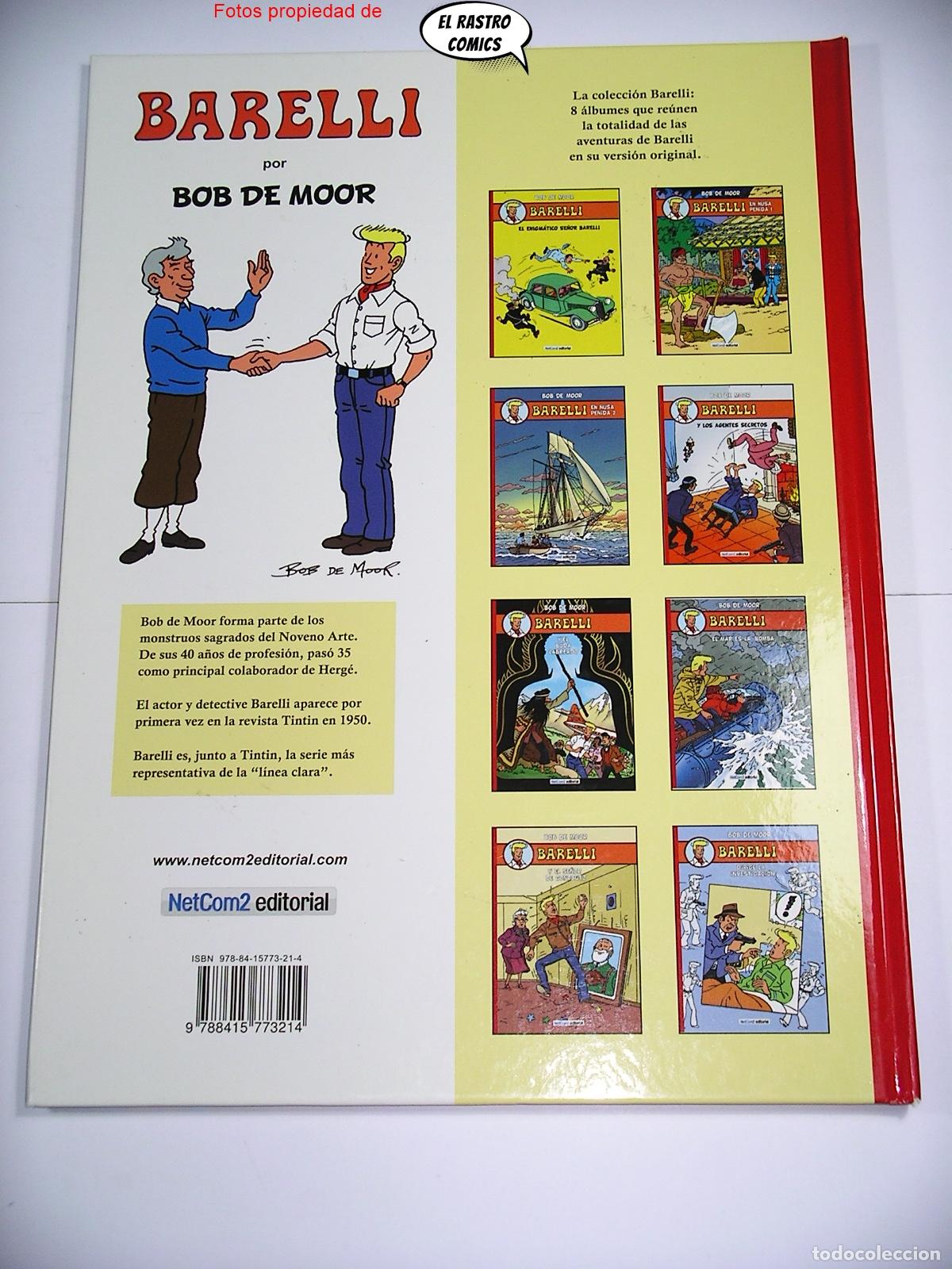C&oacute;mics: Barelli y los agentes secretos, Bob de Moor, ed. NetCom2 2013 (no Juventud) - Foto 3