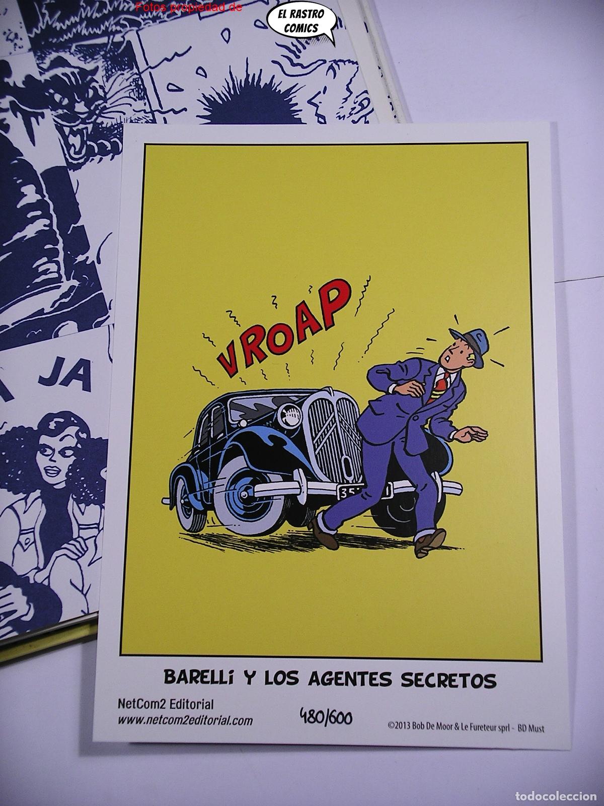 C&oacute;mics: Barelli y los agentes secretos, Bob de Moor, ed. NetCom2 2013 (no Juventud) - Foto 5