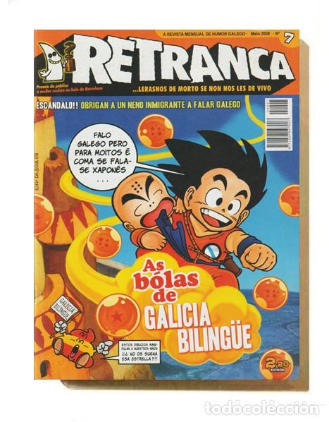 C&oacute;mics: �C818 - RETRANCA. N&ordm; 7. REVISTA DE HUMOR EN IDIOMA GALLEGO. COMIC. GALICIA.