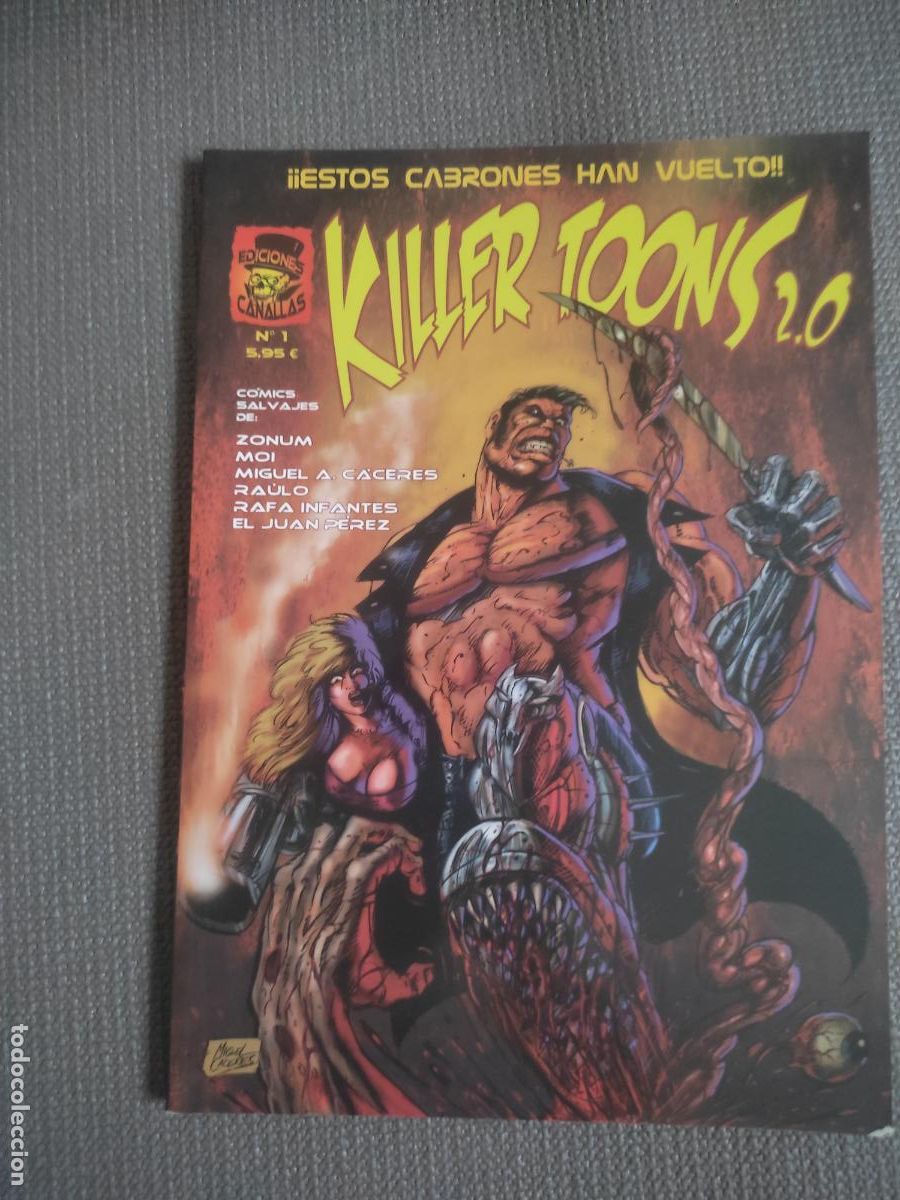 C&oacute;mics: Killer Toons 2.0, n&ordm; 1, Ediciones Canallas - Foto 1
