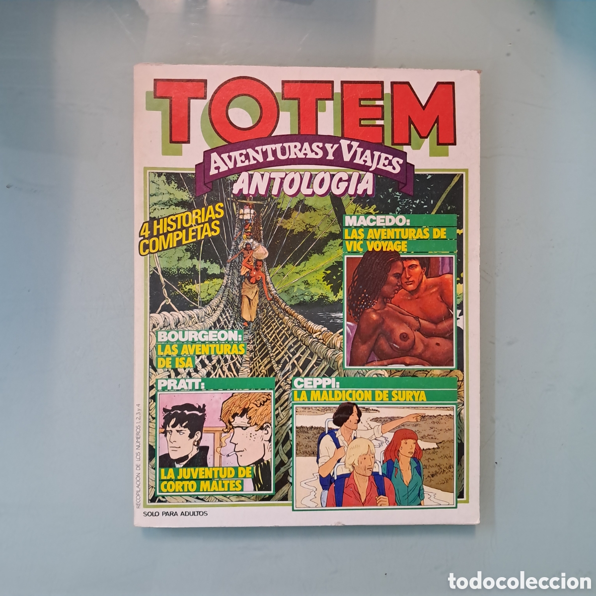 C&oacute;mics: T&oacute;tem ,Aventuras y viajes ,Antologia - Foto 1