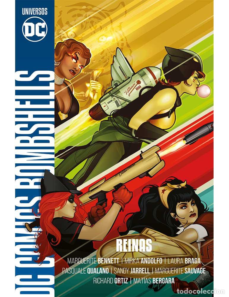 C&oacute;mics: BOMBSHELLS: REINAS - UNIVERSOS DC - TOMO - PERFECTO ESTADO - Foto 1