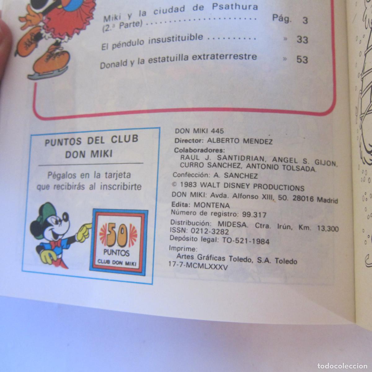 C&oacute;mics: DON MIKI 445 (DISNEY) 1984 COMIC - Foto 8