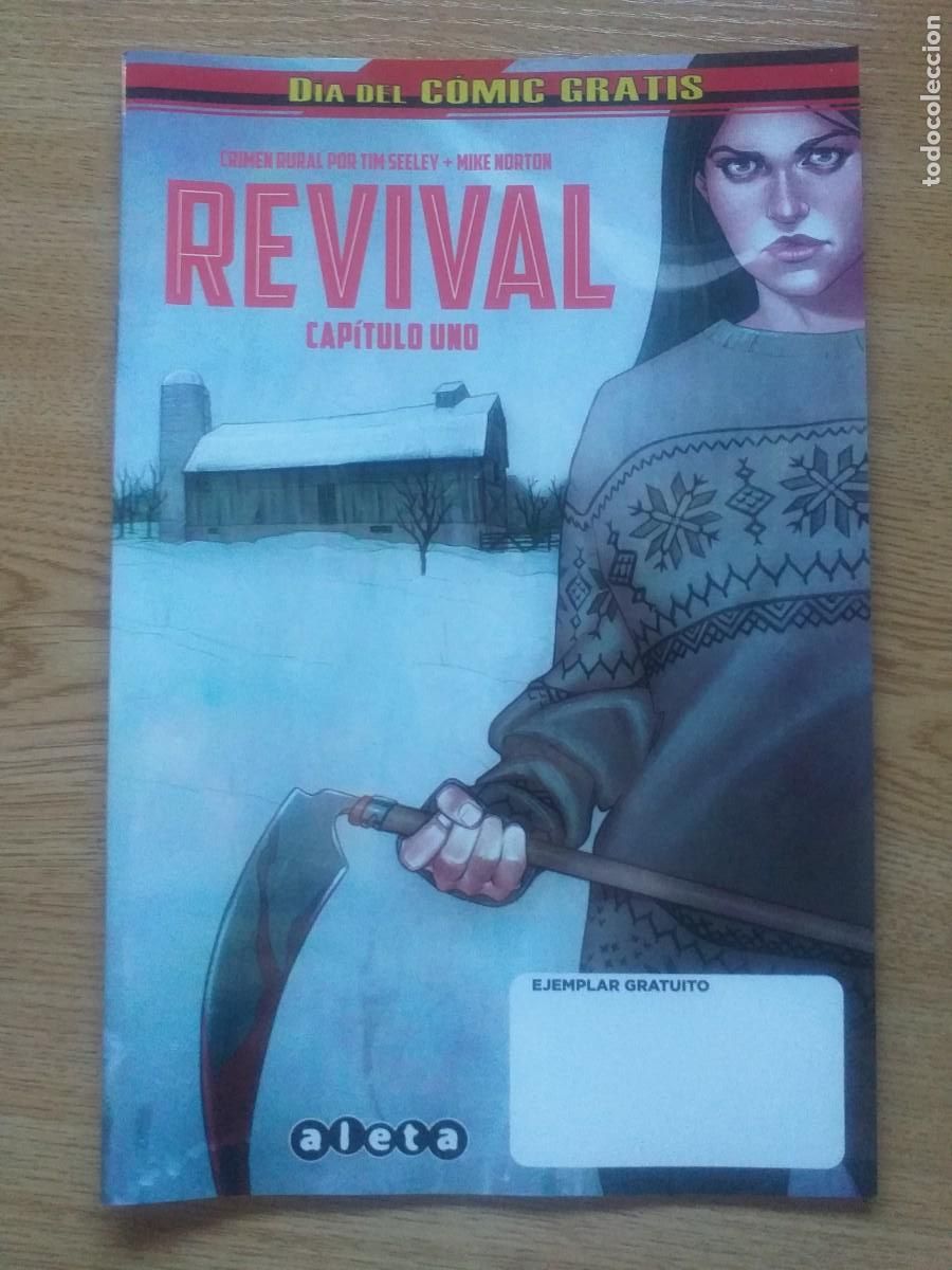 C&oacute;mics: DIA DEL COMIC GRATIS - REVIVAL CAPITULO UNO - TIM SEELEY / MIKE NORTON- ALETA - Foto 1