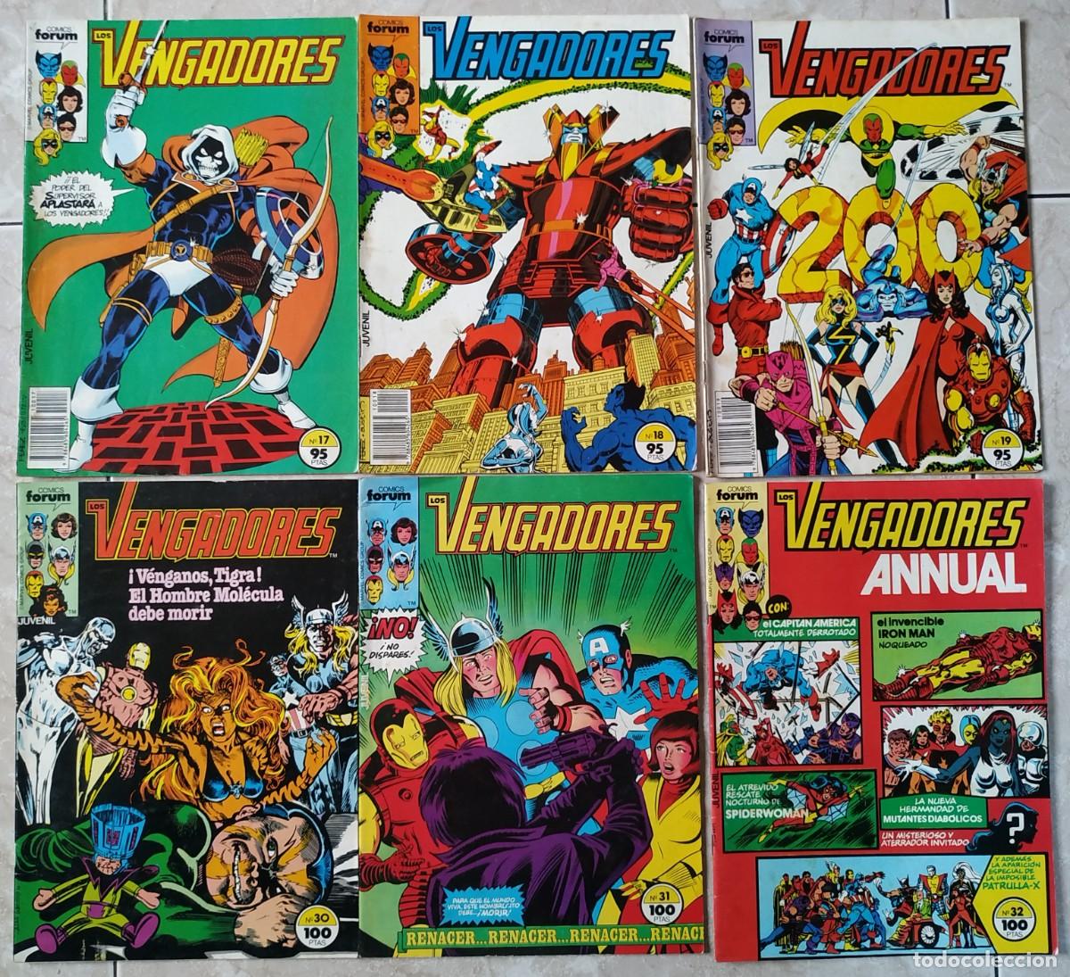 C&oacute;mics: COMIC LOTE DE 28 NUMEROS DE LOS VENGADORES FORUM - Foto 2