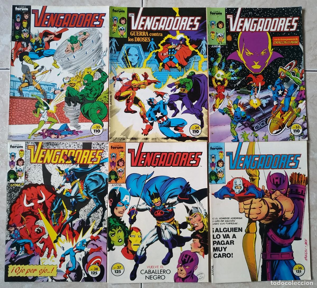 C&oacute;mics: COMIC LOTE DE 28 NUMEROS DE LOS VENGADORES FORUM - Foto 3